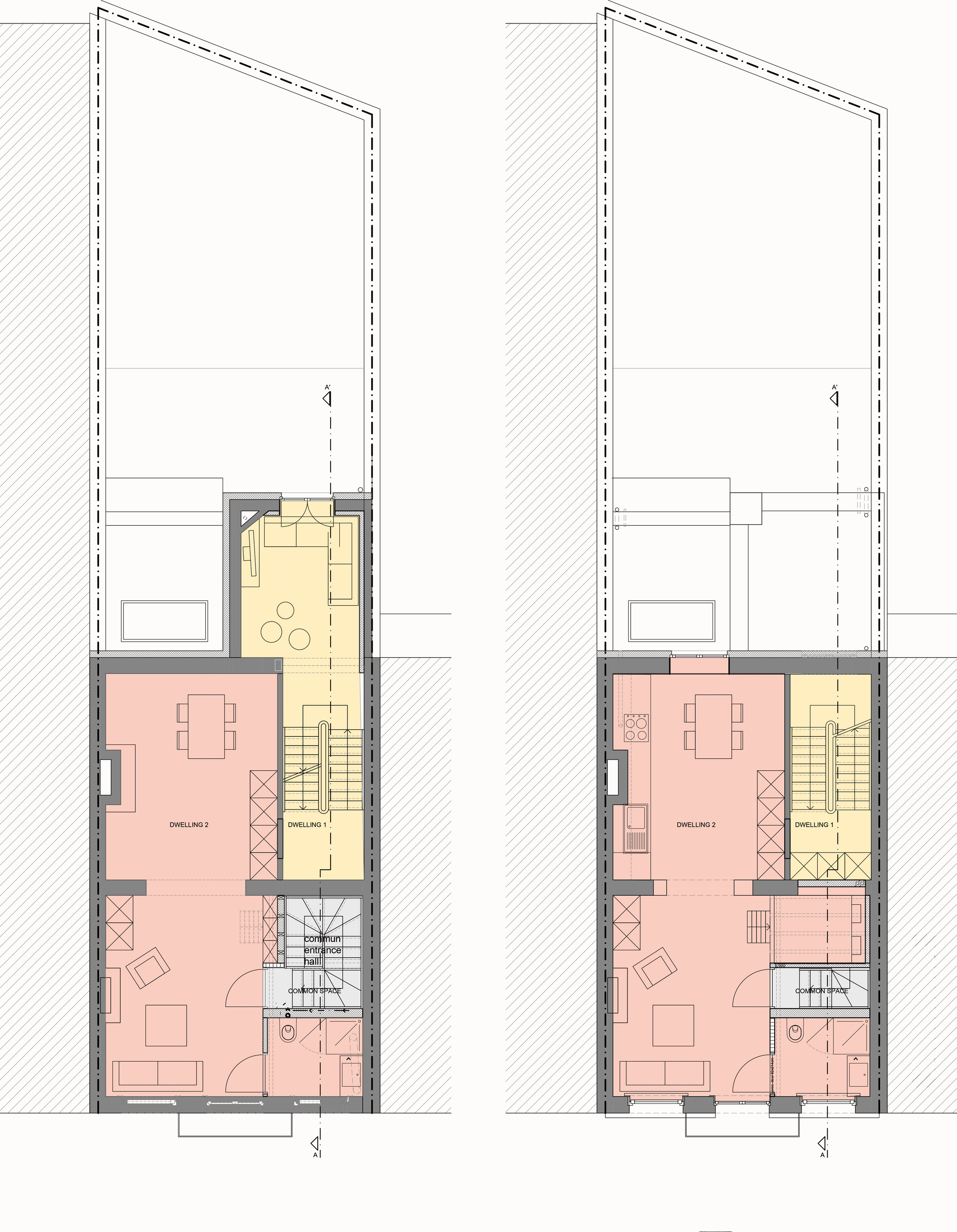 布鲁塞尔双重住所丨比利时丨Atelier Tom Vanhee-29