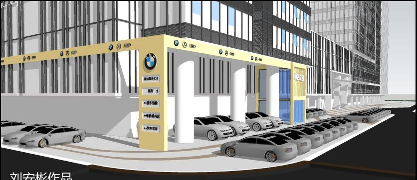 宝马 4S 店中达蓉宝店室内设计亮点解读-8