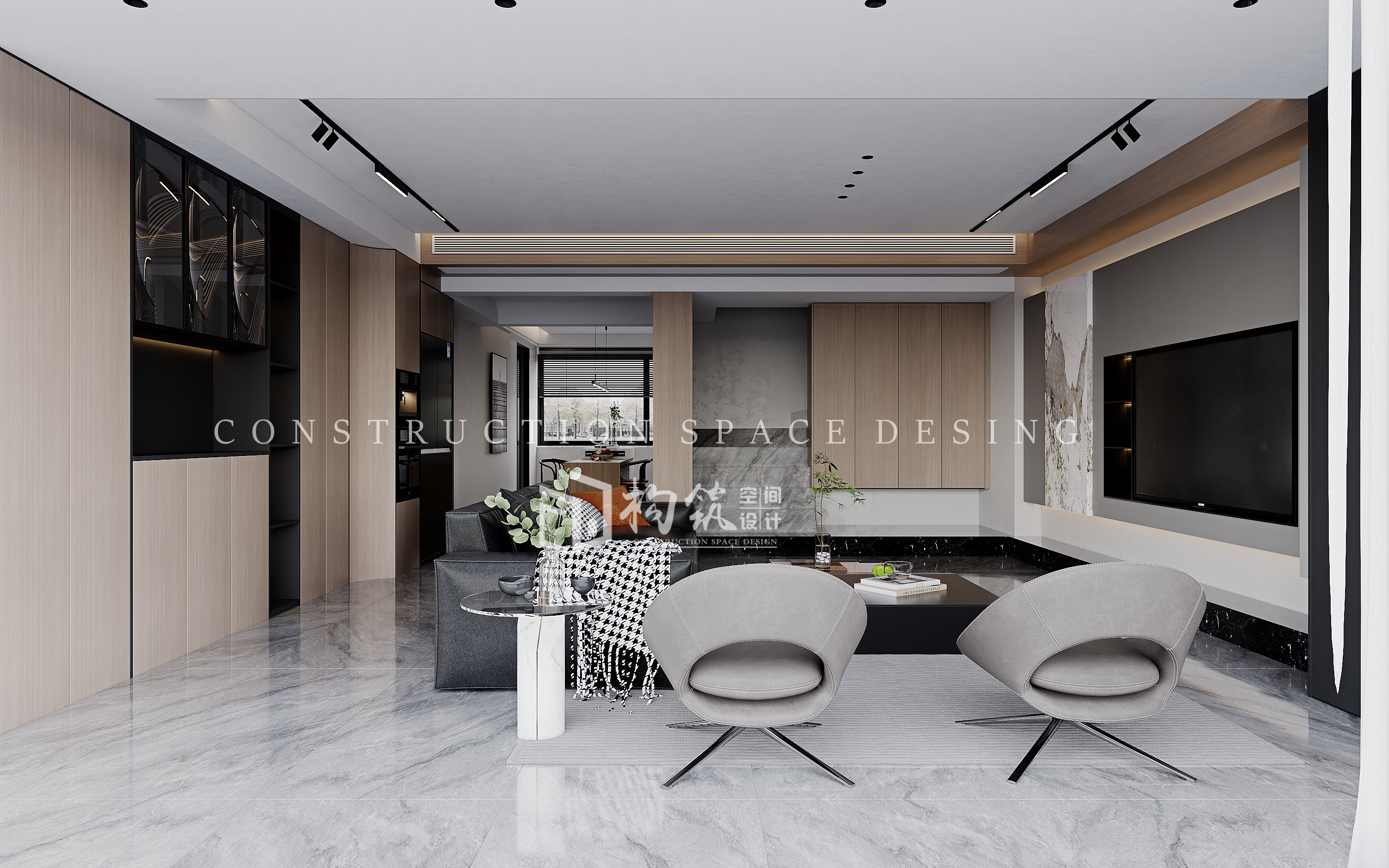 多维国际复式楼现代风格-7