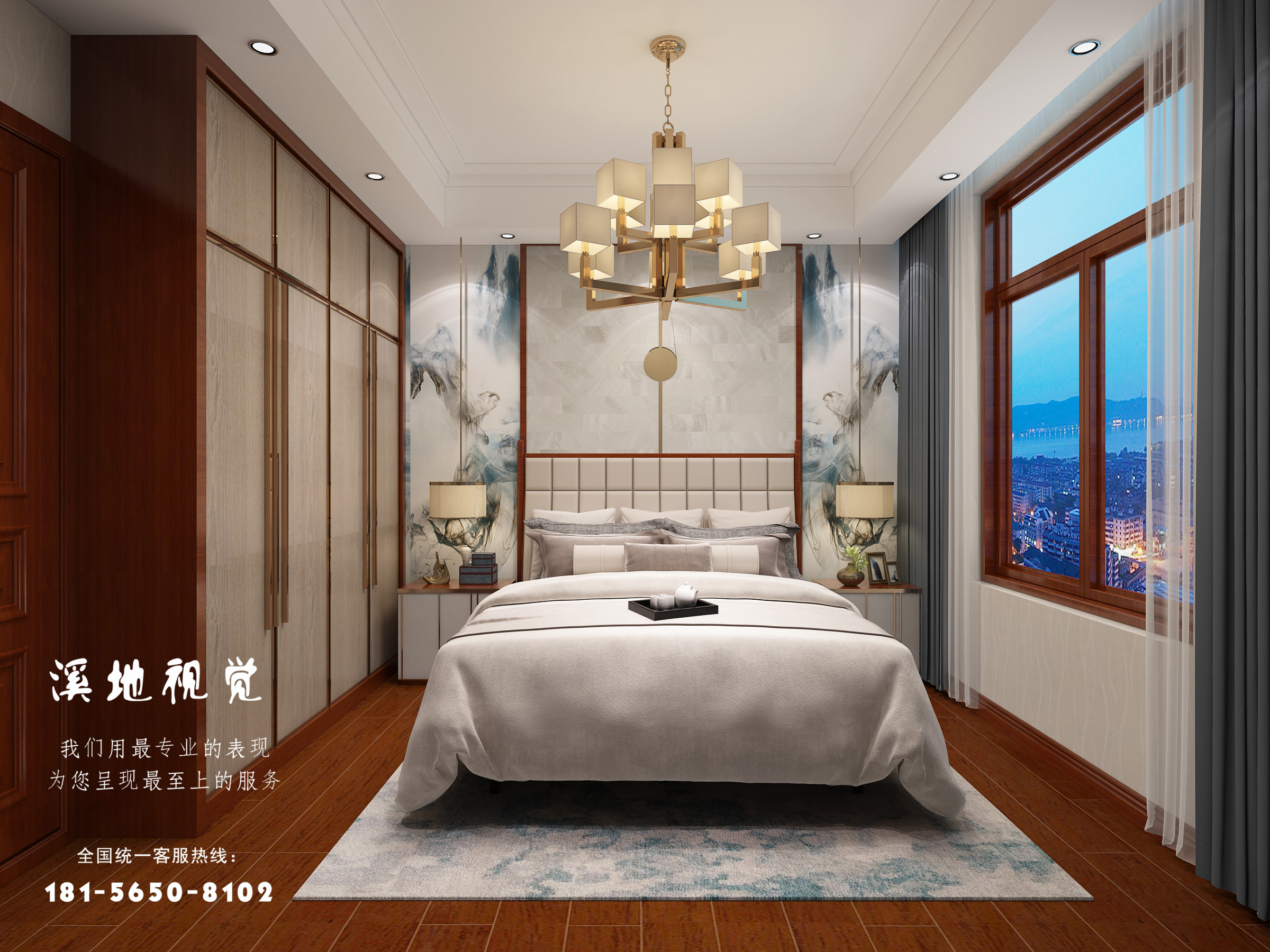 新中式样板间设计 | 溪地设计张冰-3