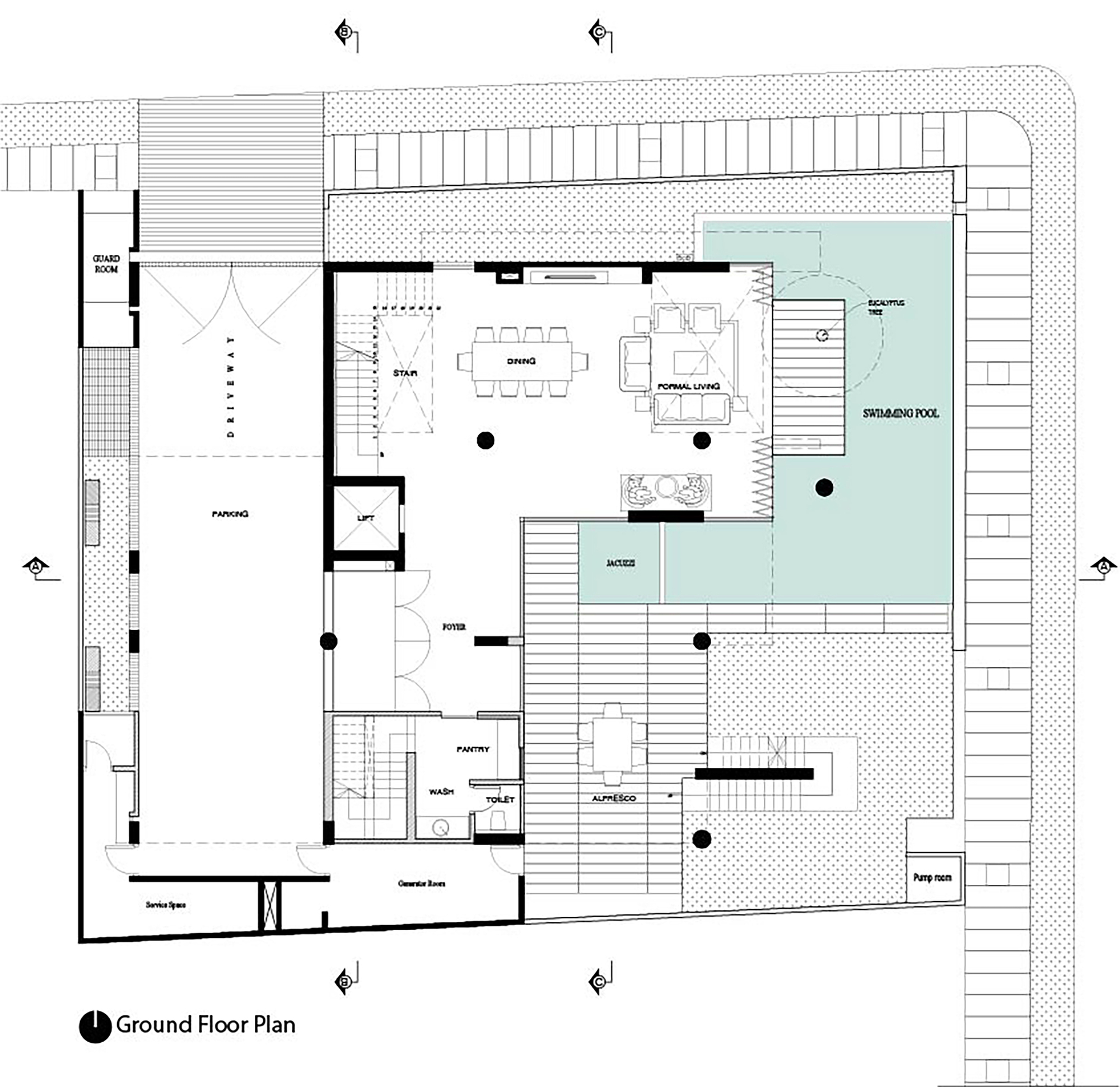 卡科利庄园住宅丨孟加拉国达卡丨F2A+Partners-14