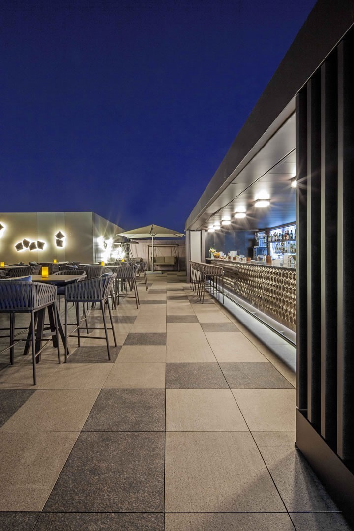 莫斯科丽兹卡尔顿酒店 12 楼露台,地中海风情广场设计-5