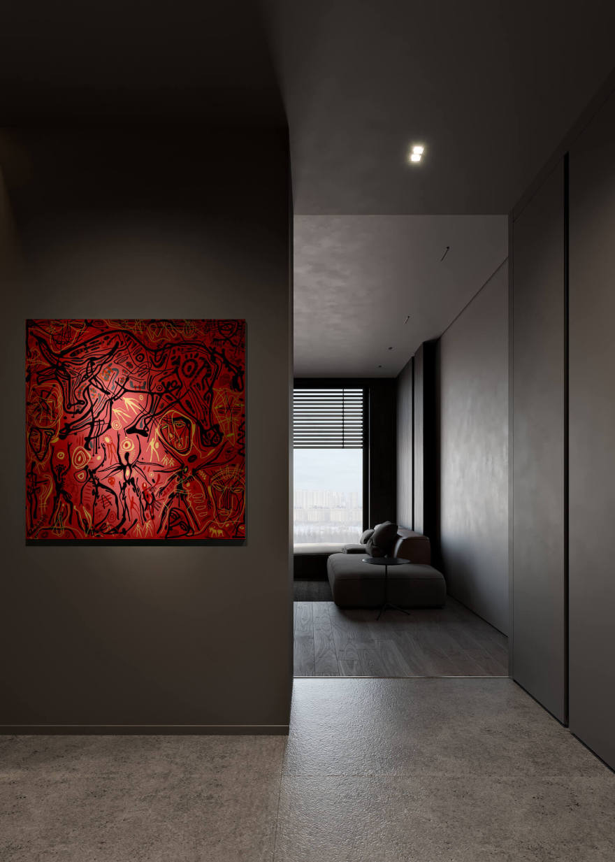 阿斯塔纳的单身公寓丨哈萨克斯坦丨Kvadrat Architects-13