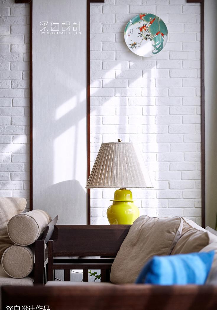 深白设计丨平层丨【深白作品】拾壹楼--中式休闲-3