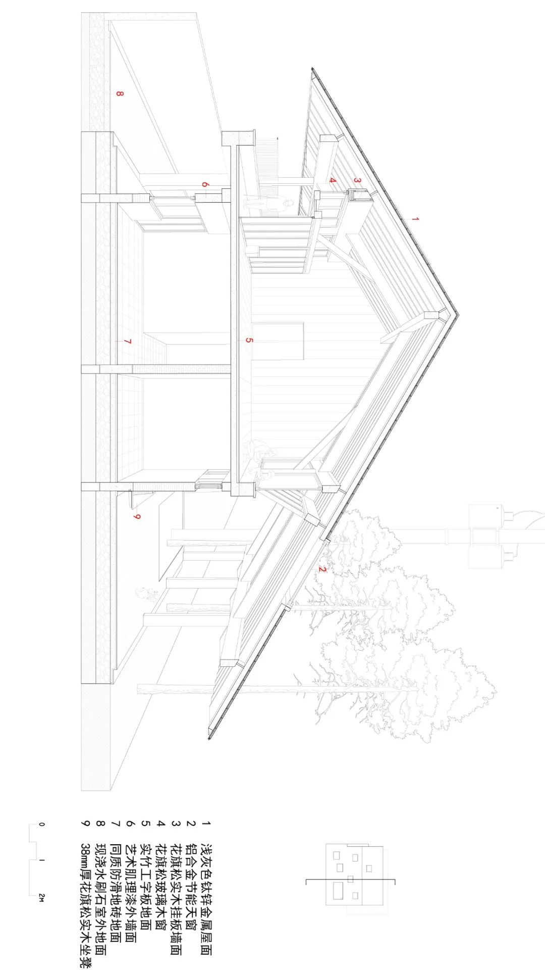 长宁环城生态公园带市民服务驿站丨中国上海丨致正建筑工作室,冶是建筑-173