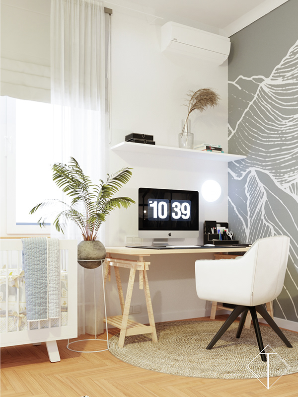 斯堪的纳维亚家庭住宅丨乌克兰基辅丨Ahnesa Snisar,Illia Snisar-9