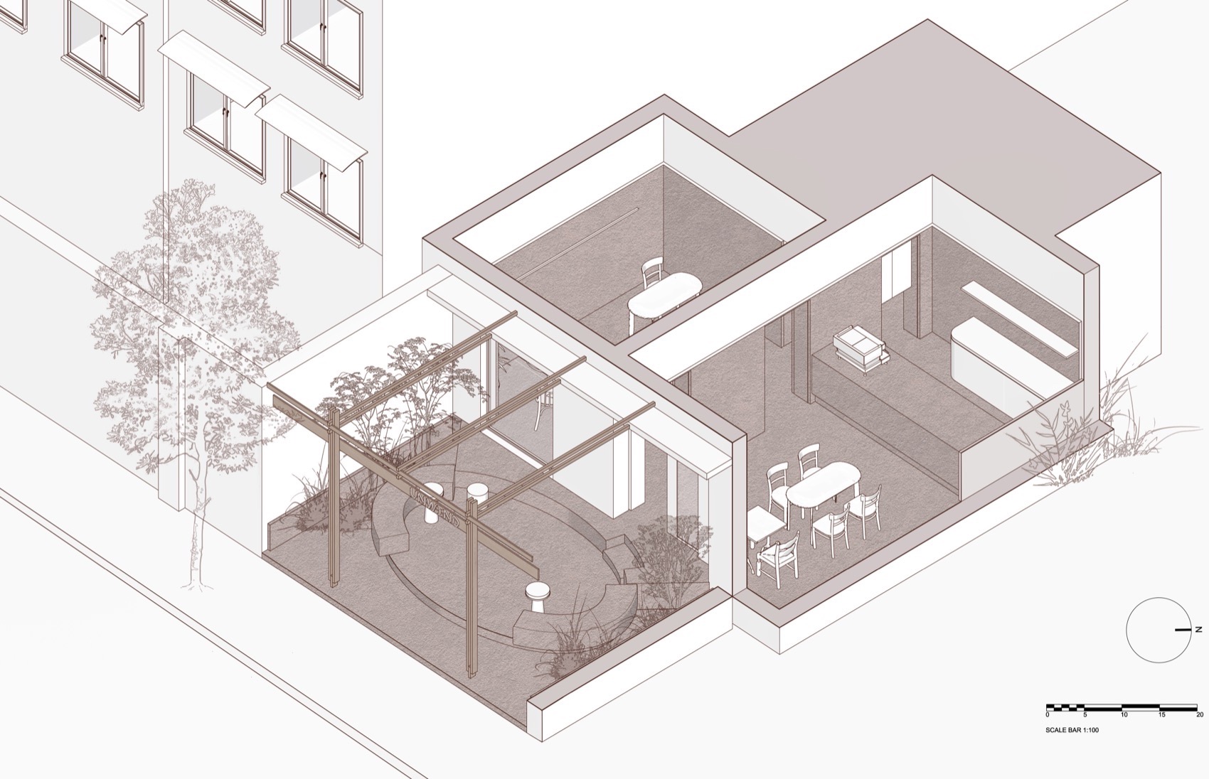 Unwind咖啡丨中国杭州丨杭州山地土壤室内设计-12