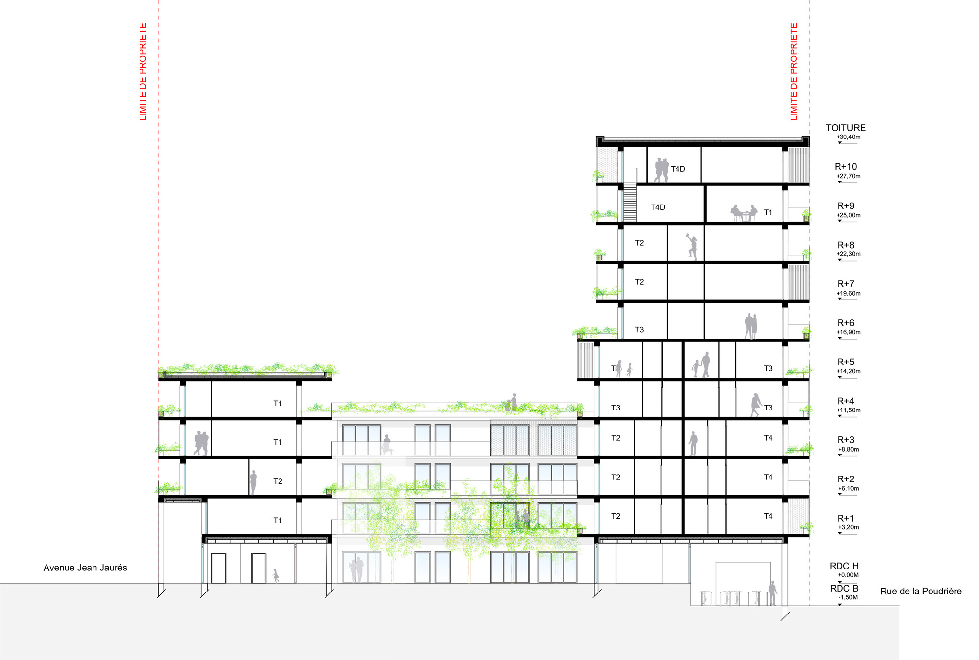 罗莎·帕克斯公寓丨法国第戎丨Hamonic+Masson & Associés-39