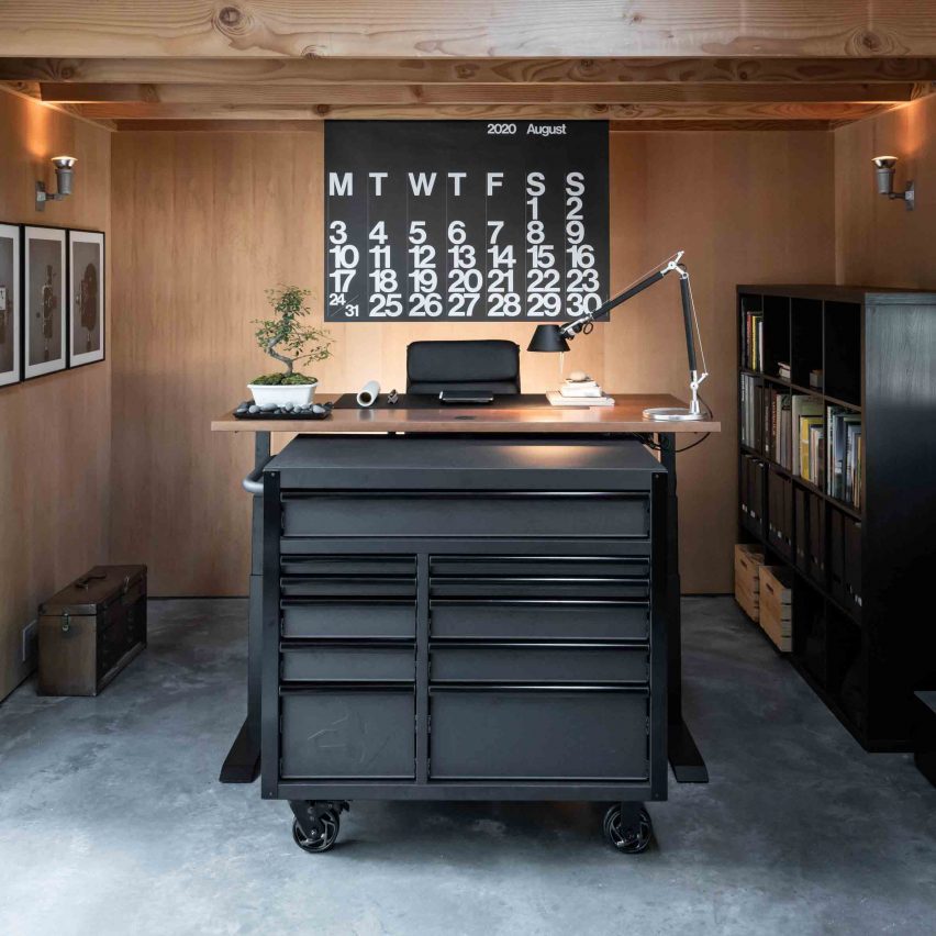 森林中的全铝谷仓风小型工作室设计丨美国缅因丨30X40 Design Workshop-8