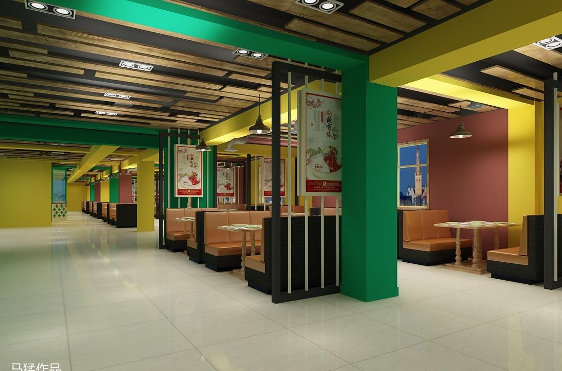 
周口火锅店装饰装修设计方案 -1