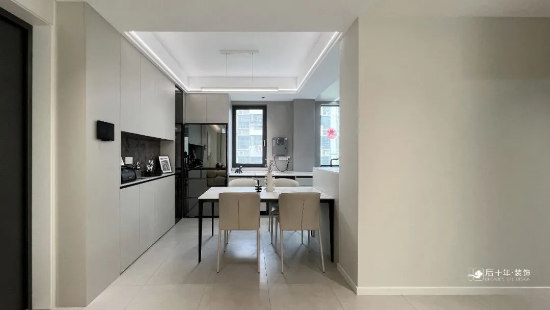 奶油风住宅丨中国盐城丨后十年装饰-21