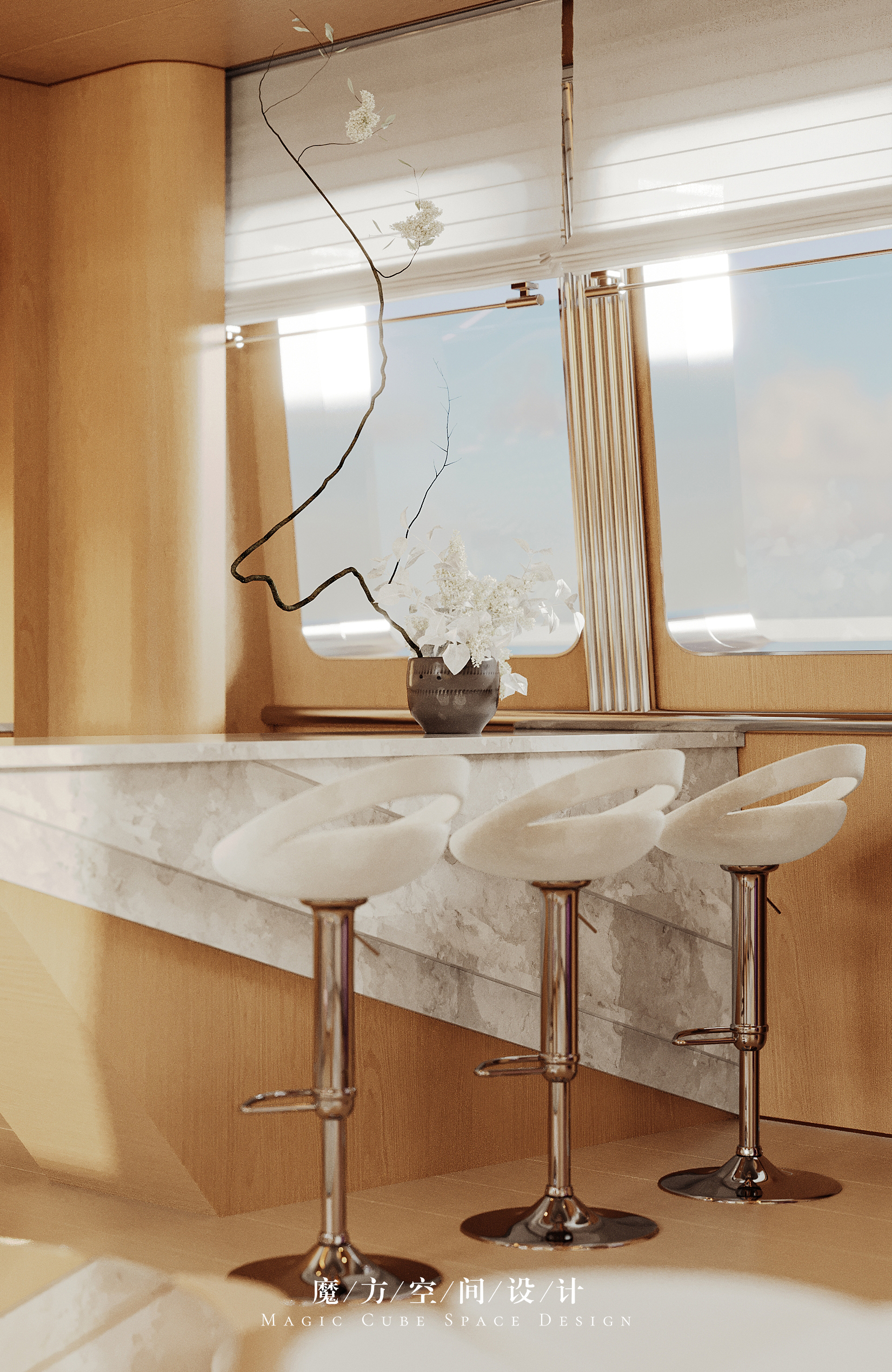 GRAND MARIANA Ⅱ游艇商业空间丨中国丨魔方空间设计-34