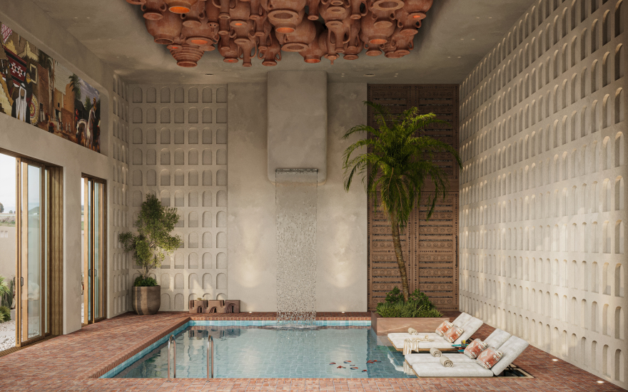 ABHA HOTEL POOL(ABHA酒店泳池)丨沙特阿拉伯丨SHI studio-9