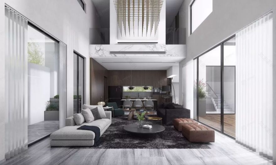 现代苏州万科大家三口之家,轻西式生活空间-35