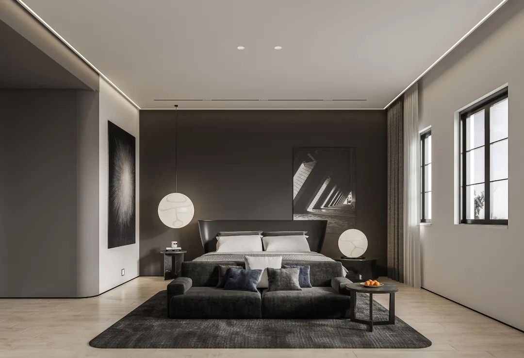 上海世纪珑墅现代黑白灰别墅设计丨中国上海丨武延玲-37