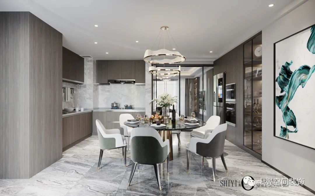 十翼空间浪漫轻奢法式设计丨中国大连丨十翼空间装饰-53