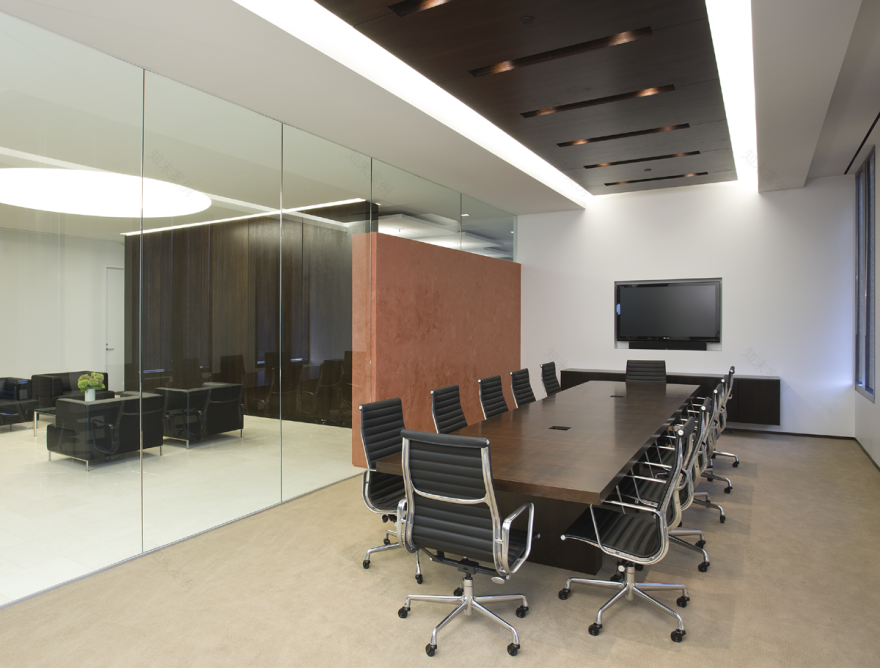 高技派经典氛围的律师事务所办公室设计-21