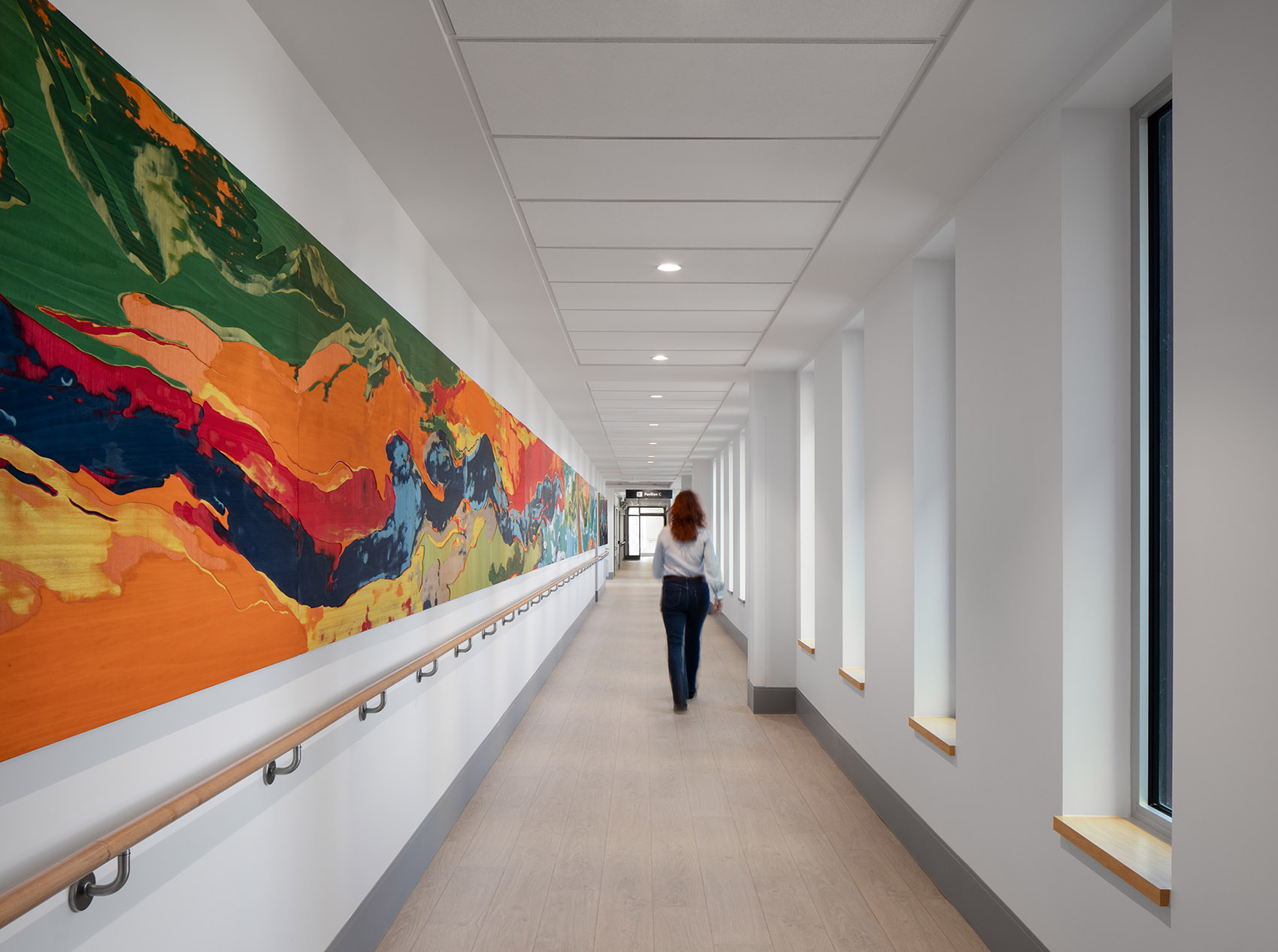 Le cycle du présent装饰壁画,加拿大 / Yechel Gagnon-11