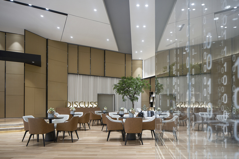 中新·知识城展示空间设计 | 现代简约的未来科技感-21