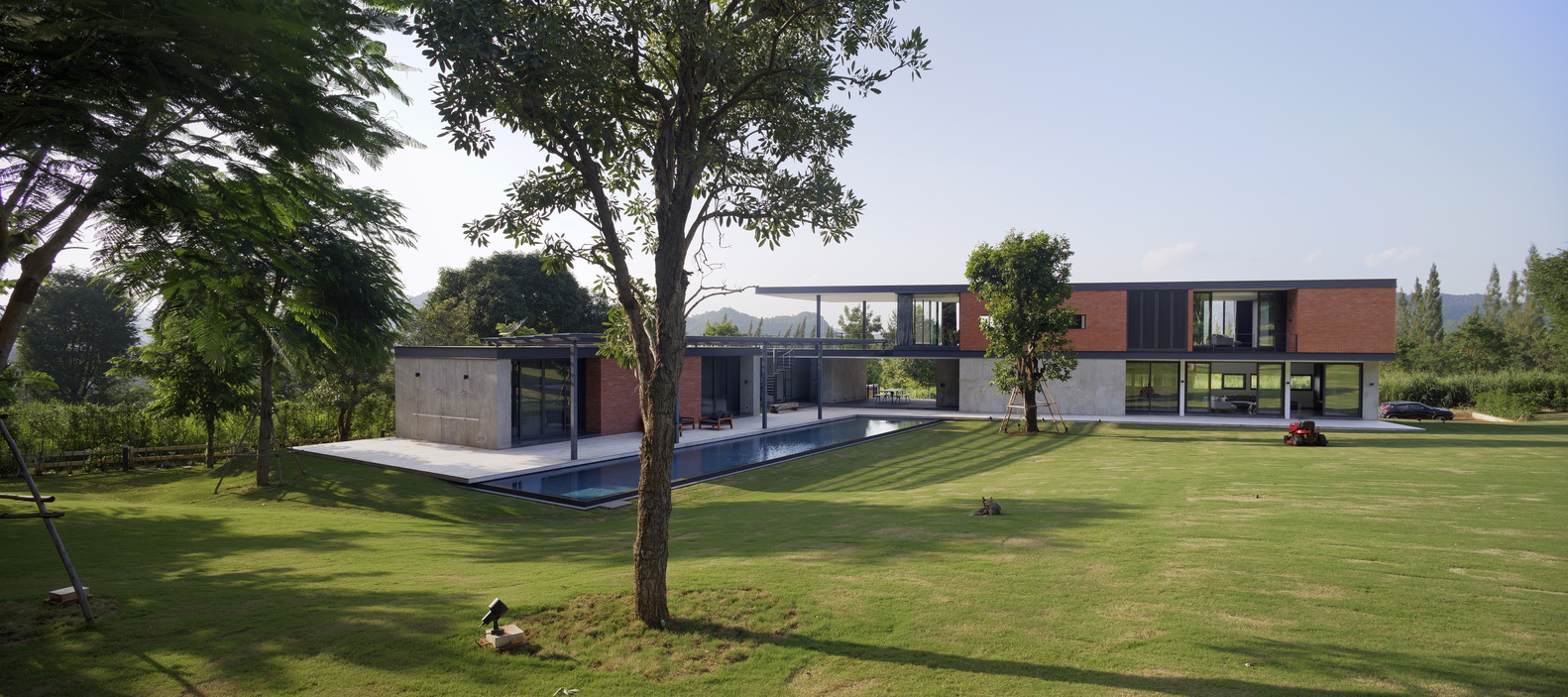 泰国 Khaoyai 度假屋，与自然共生的绿色家园-76