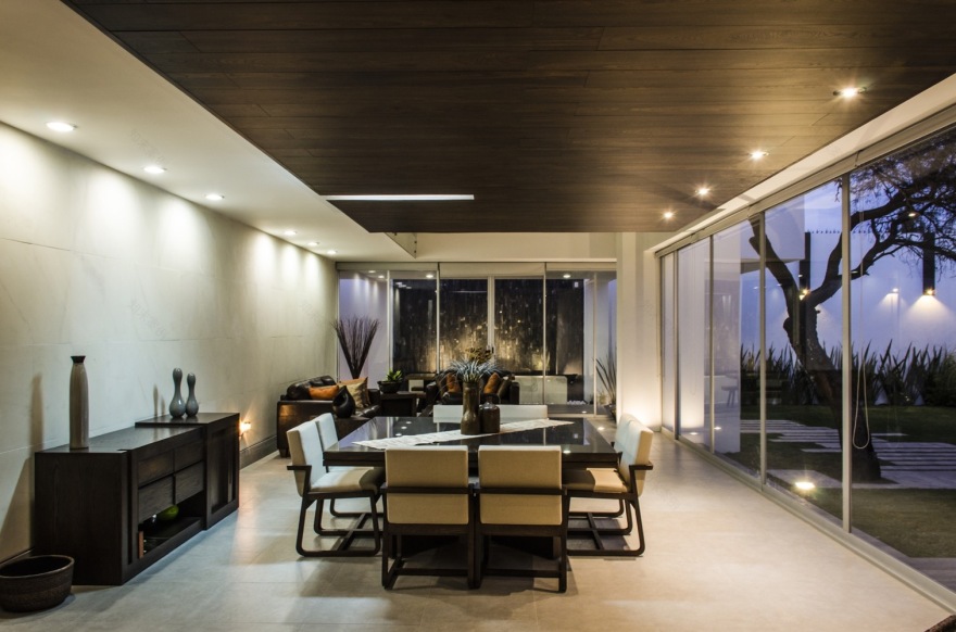 墨西哥密林中的优雅私人住宅-63