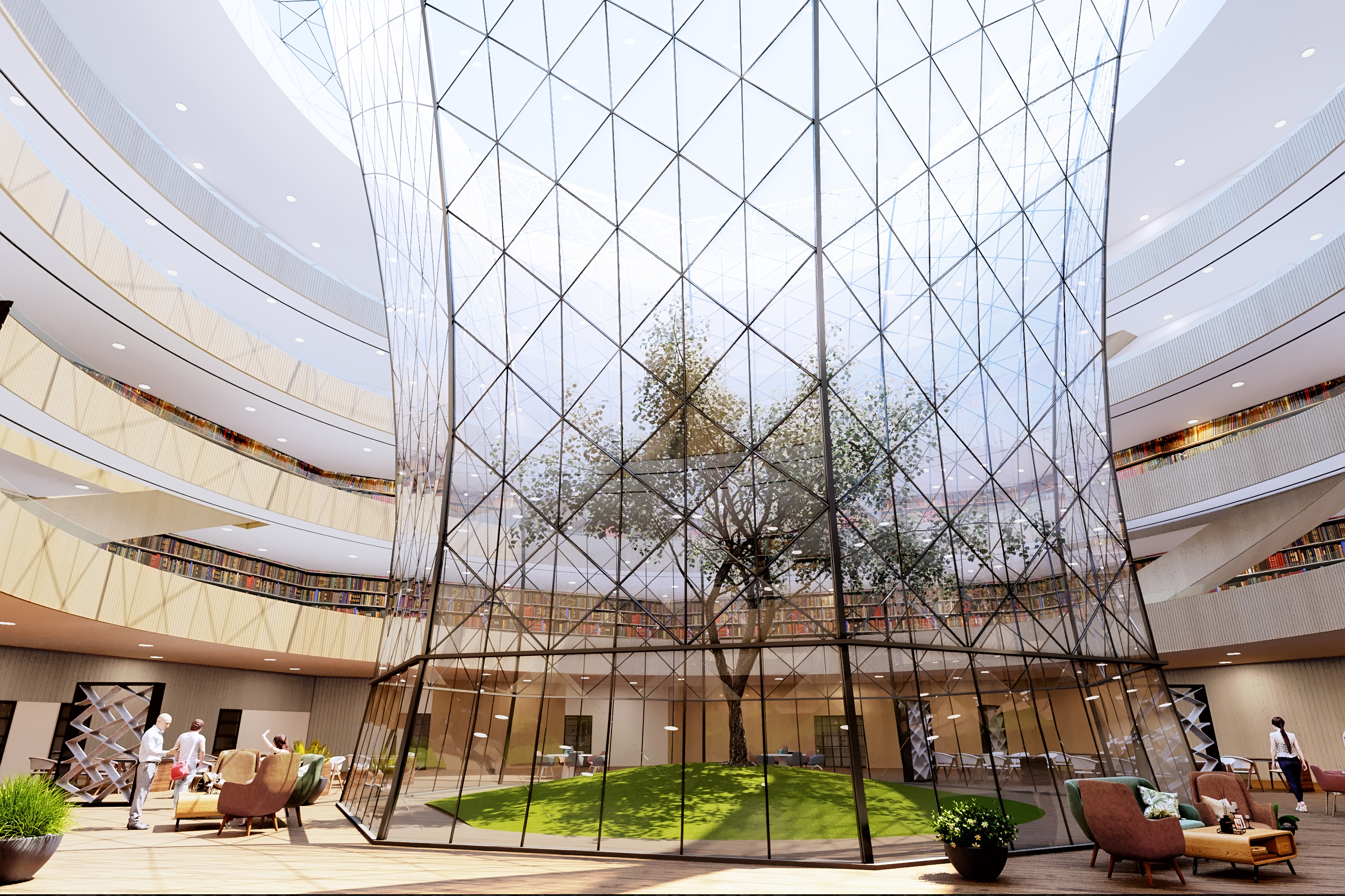 CONCEPTUAL DESIGN FOR CENTRAL LIBRARY-12