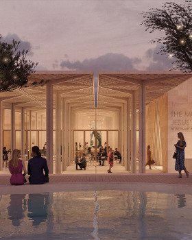 约旦耶稣洗礼博物馆丨Niall McLaughlin Architects等