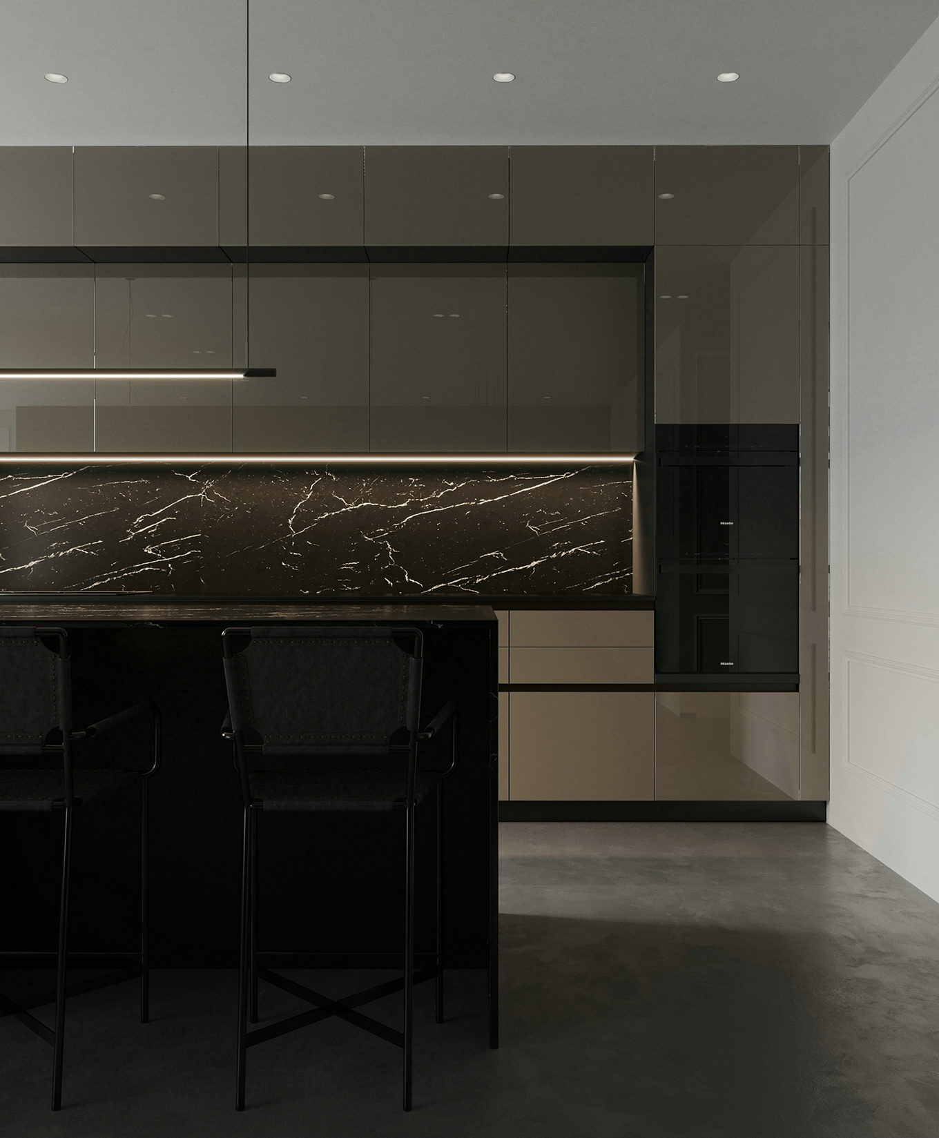 极简白遇上高级黑，这才是我们要的非凡格调！-4