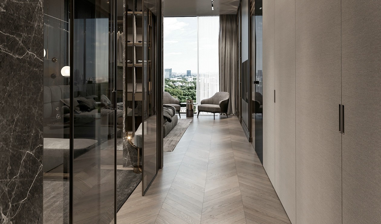 金属与大理石 打造出精致奢华的住宅-8