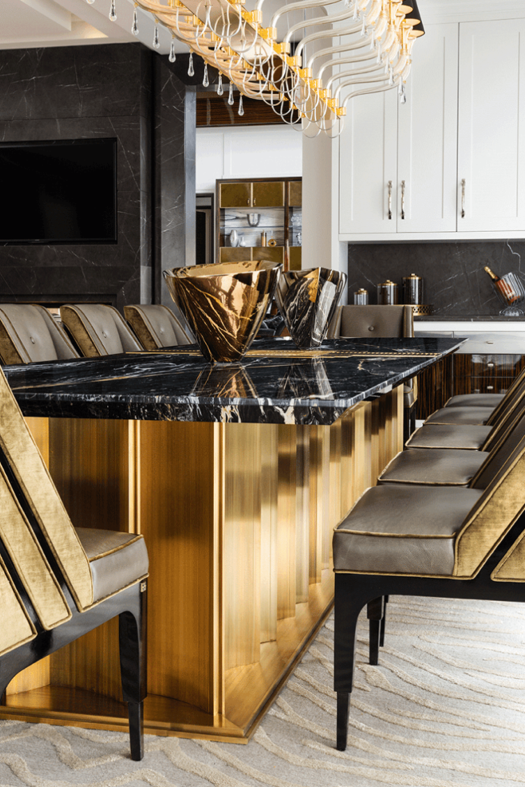 Drake 亿元豪宅揭秘,现代奢华与古典艺术的完美融合-81