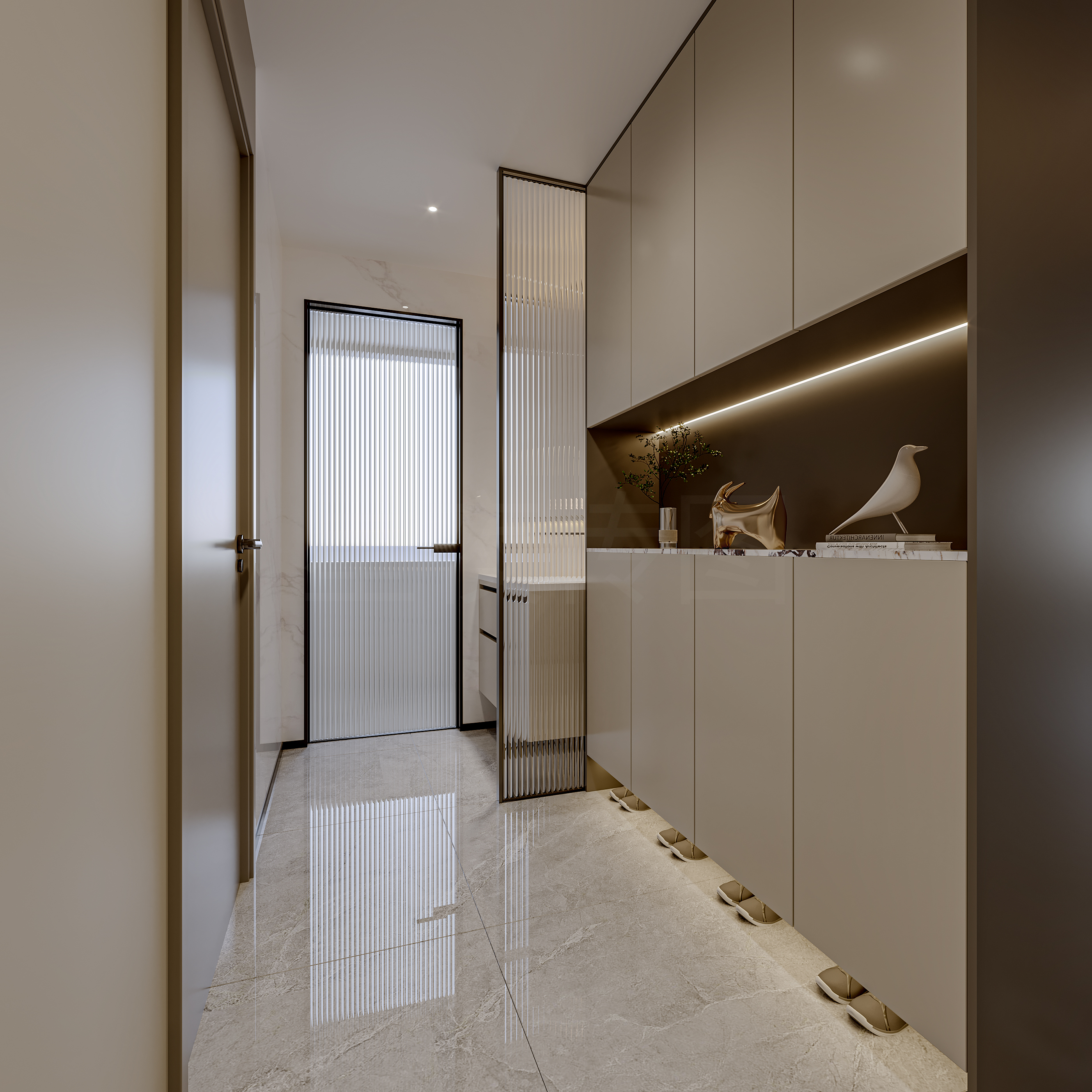 冬日的金属暖意：轻奢后现代-1