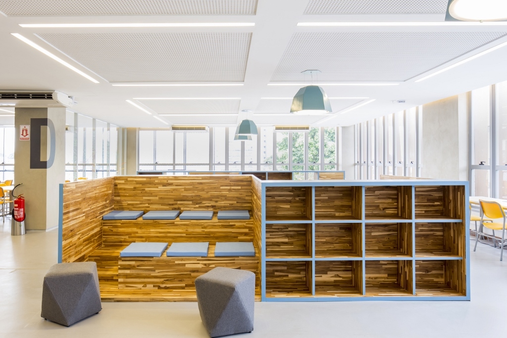 巴西 Bradesco 基金会学校 | 旧建筑新生命,垂直校园的绿色创新-88