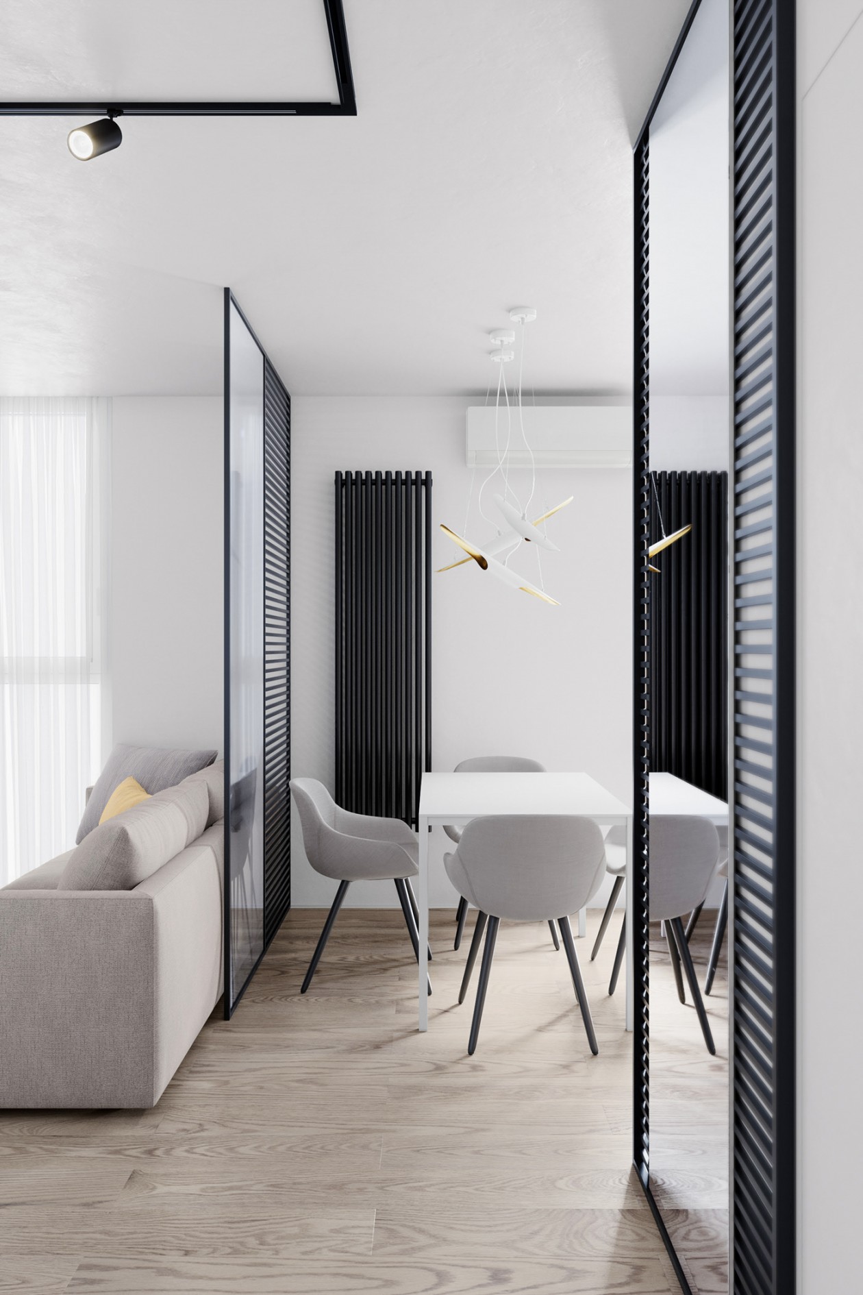 小两居 简约风格设计-3