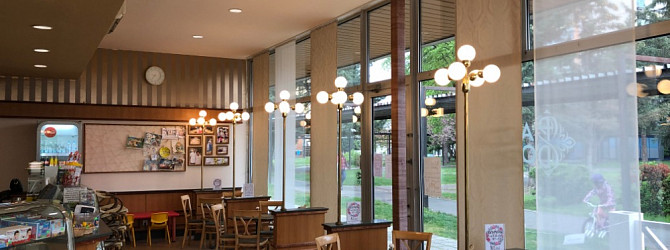 咖啡厅日式移动墙装饰项目-6