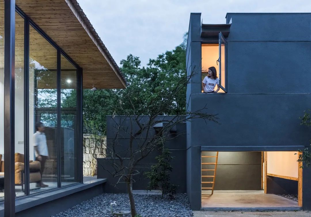 乡野绿意中的艺术之家-0