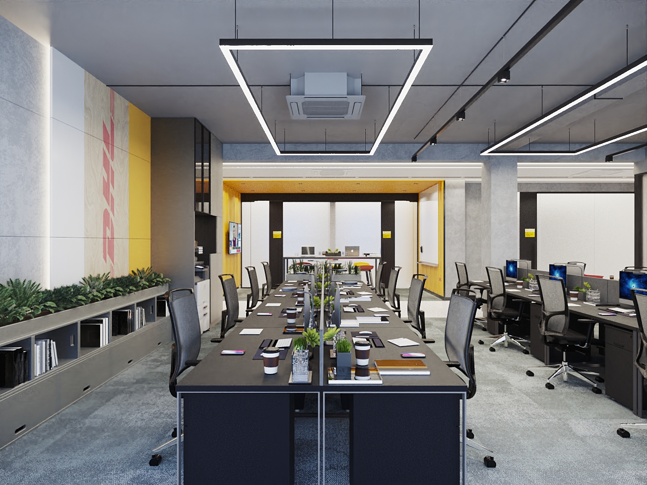 DHL Office at Mongolia | Office design-3