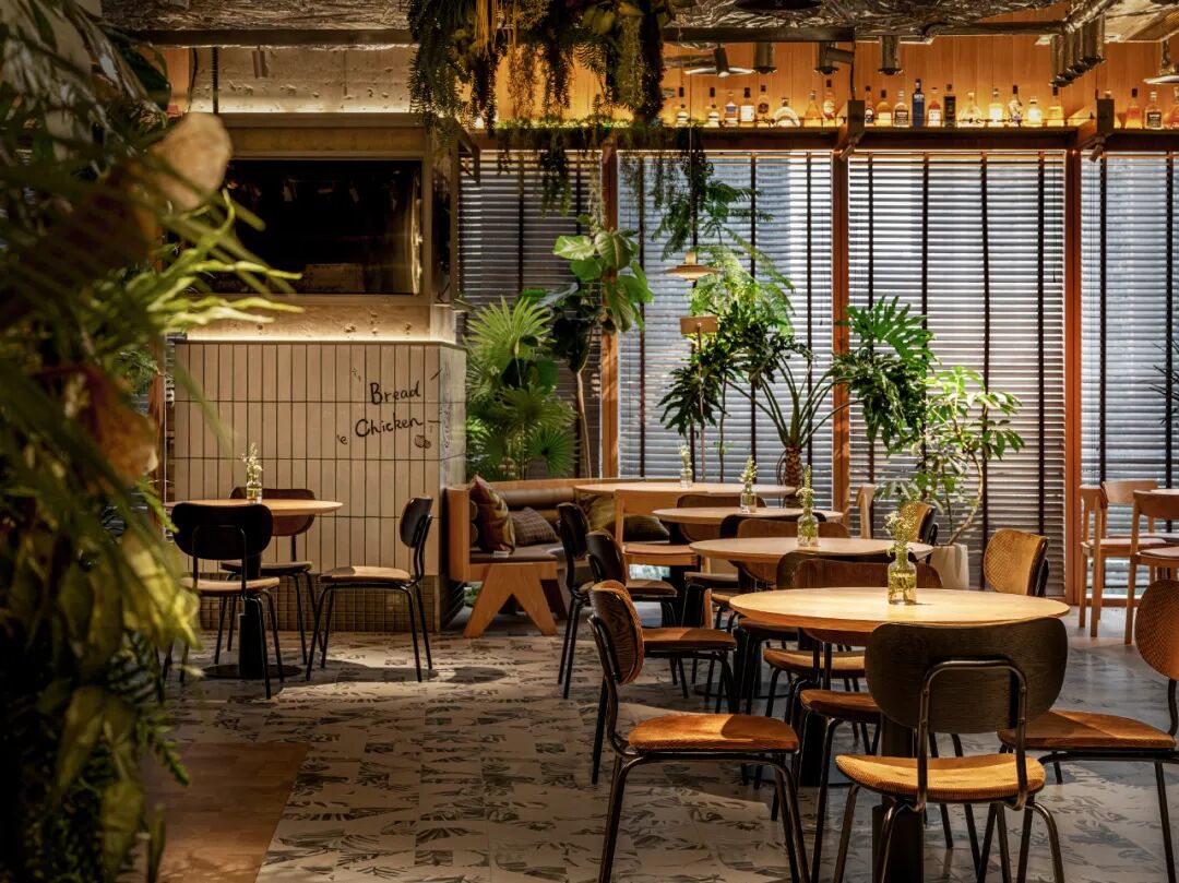 甲板设计霍二东|OPENO2光合作用餐厅-41