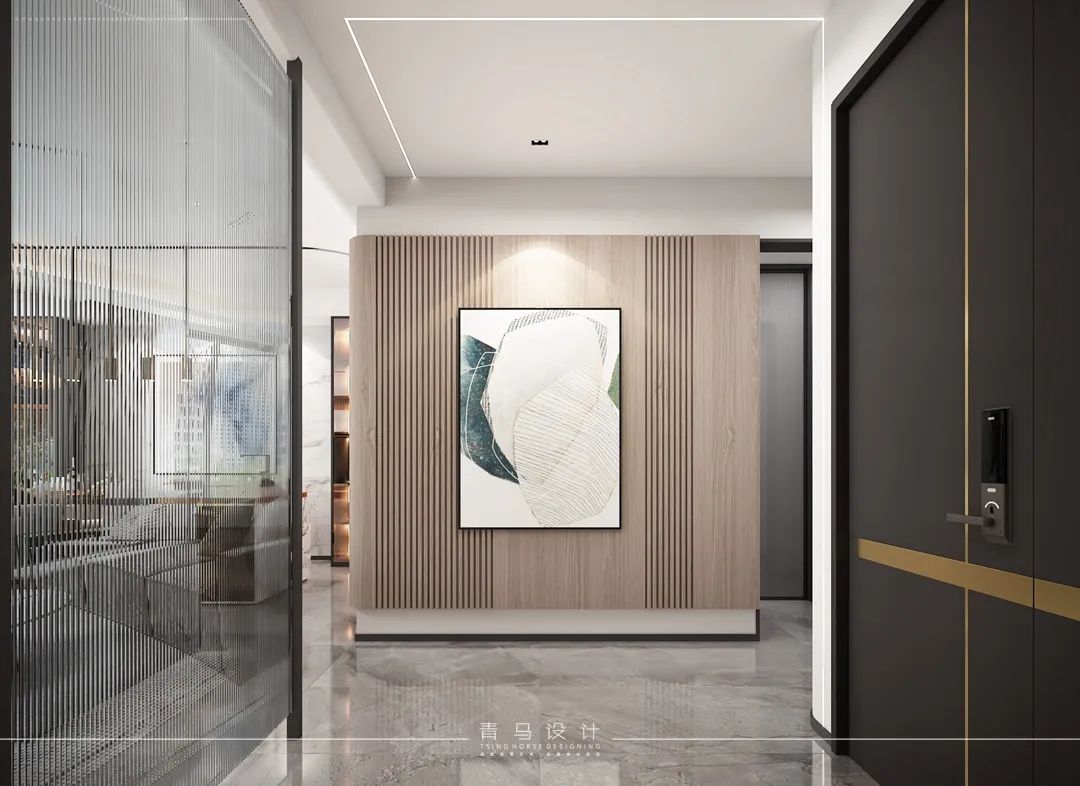 《塔子山壹号》中叠别墅现代沉稳设计丨青马别墅空间设计-43