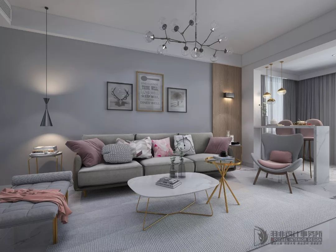 柳州颐和家园 136㎡北欧风设计,专业打造温馨宜居空间-27