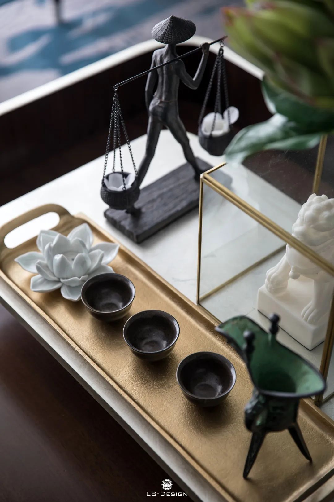 莲设计｜以山水之名，打造诗意灵动空间-45