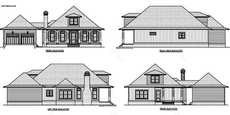 丨美国阿拉巴马丨Custom Home Designer Bob Chatham等-17