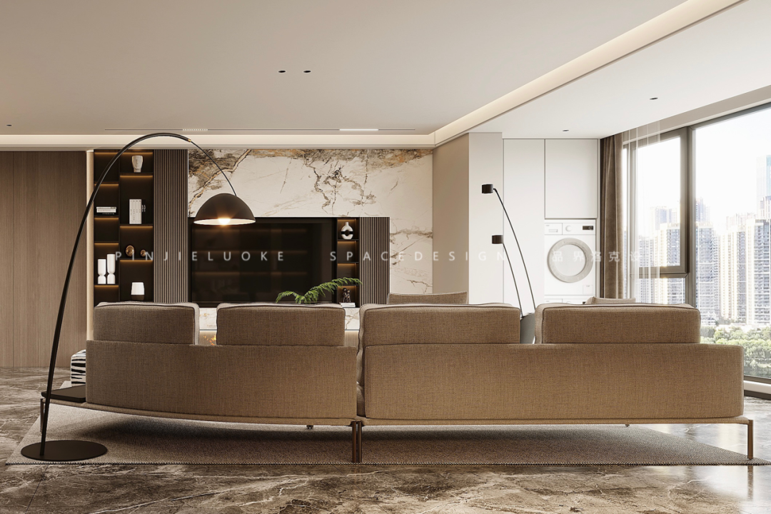 陕建·沣渭壹号院意式奢调舒适家居设计-4