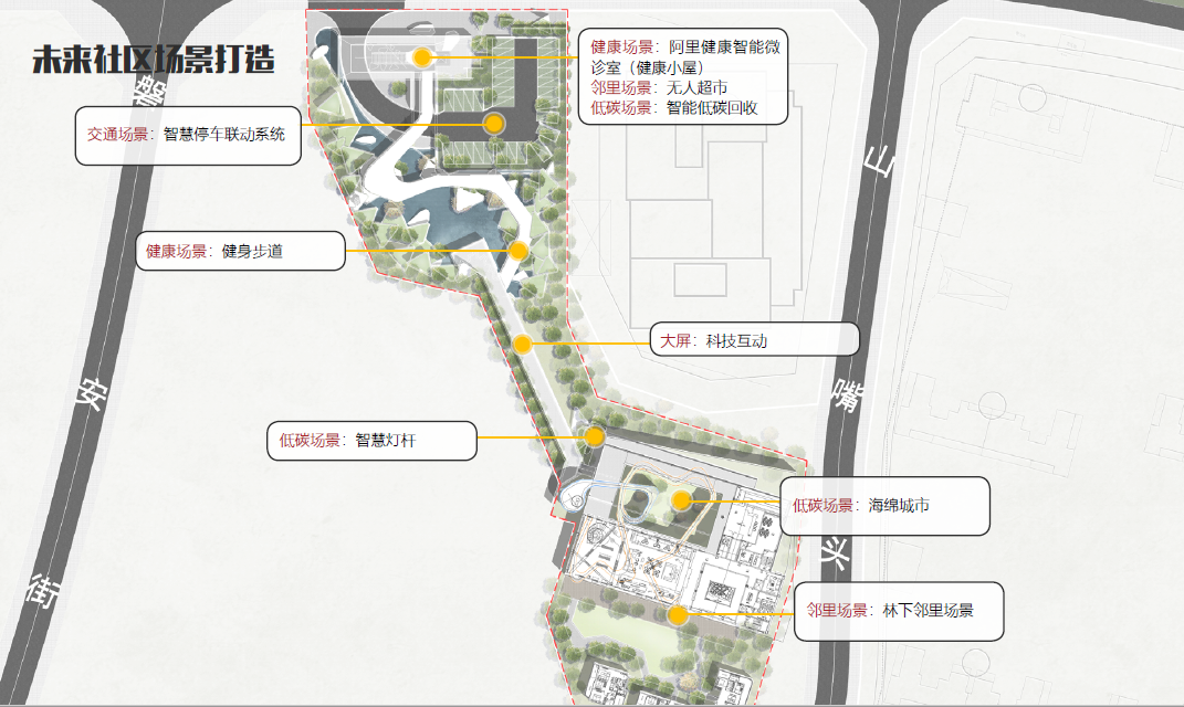 金华山嘴头未来社区中心丨中国金华丨WDD问道景观-23