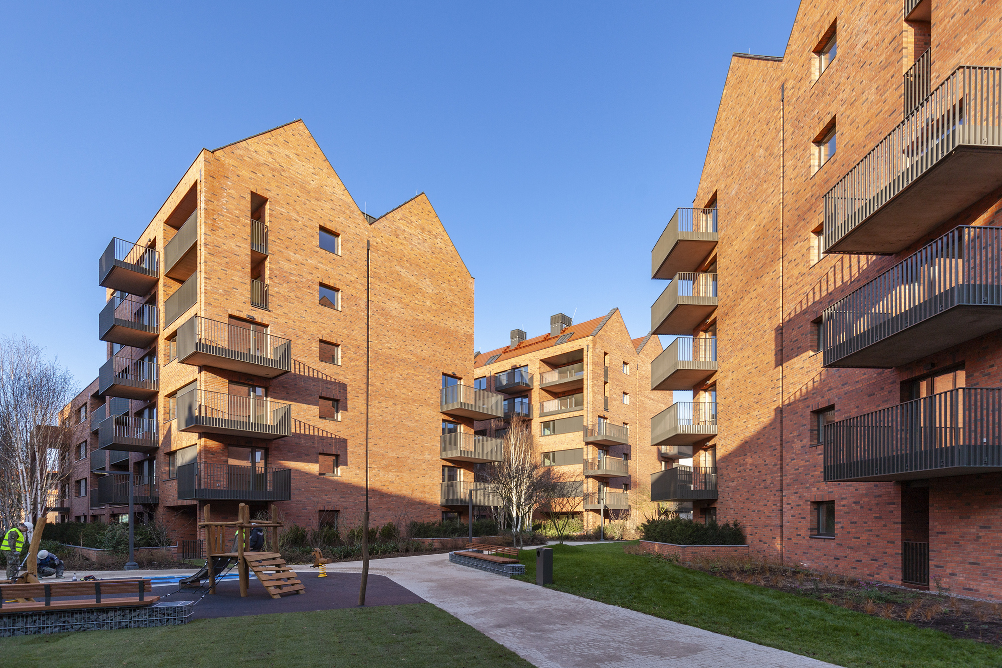 Riverview 综合体丨波兰格但斯克丨APA Wojciechowski Architects-4