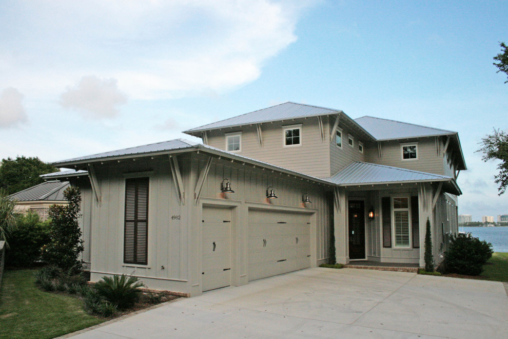 Bayou Saint John海滩小屋丨美国阿拉巴马丨Bob Chatham Custom Home Design-24