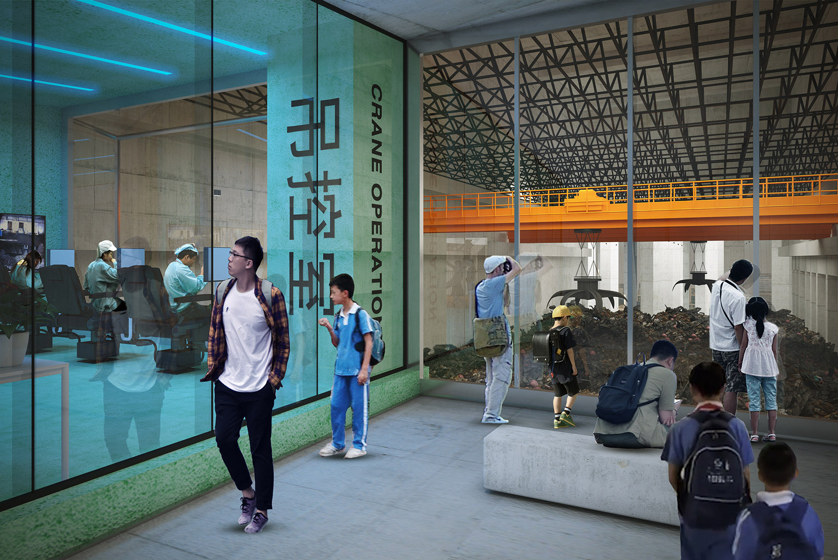 宝山垃圾焚烧发电中心丨中国上海-46