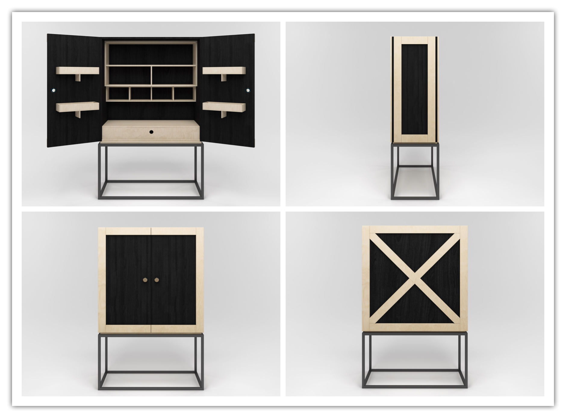 Box*C Home Office Cabinet | WRKBNCH-5