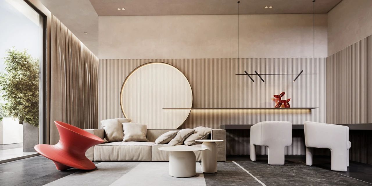 504㎡三层极简别墅设计丨LeQB Architects-111