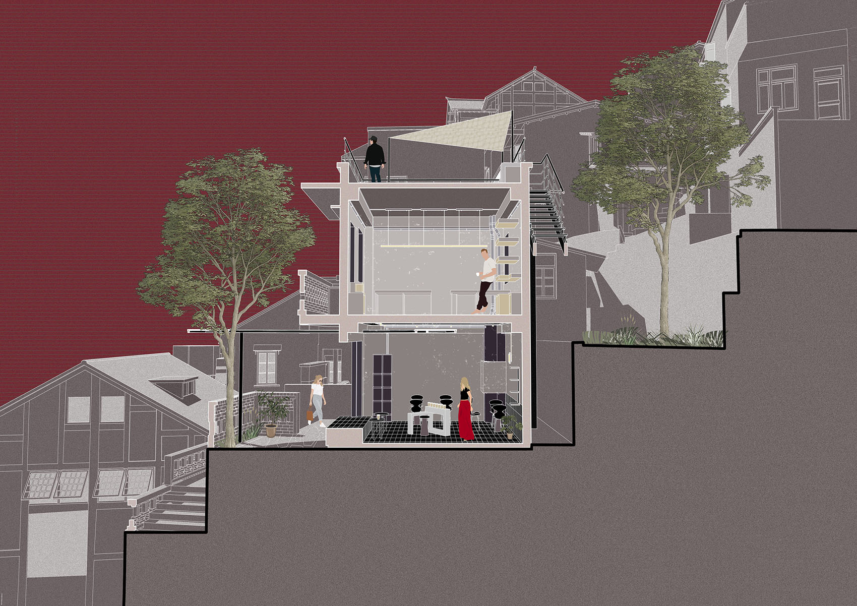 星环诞生记 & 下浩老街旧建筑更新丨中国重庆丨空气墙建筑工作室-142