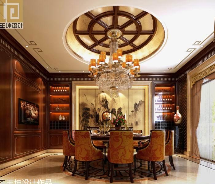 
王坤设计--复地东湖国际别墅（清新美式） -2